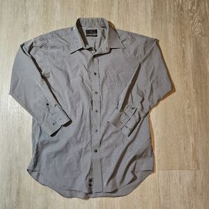 Sissy By KANSAI YAMAMOTO Button Down Grey Striped Men's Size L